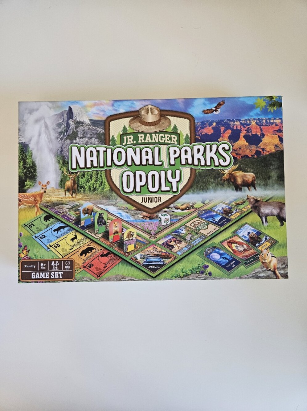 National Parks Opoly Junior Ranger Board Game